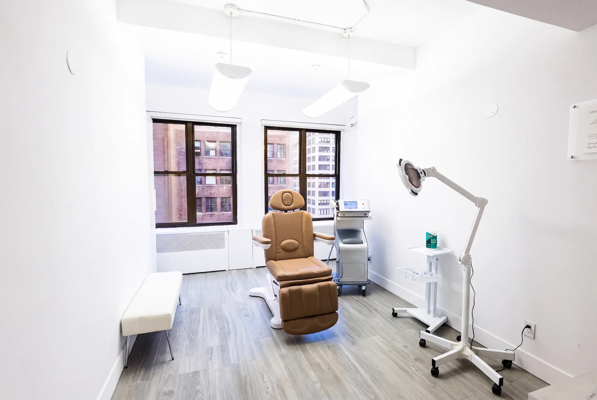 BeRejuved medical wellness treatment room in Manhattan